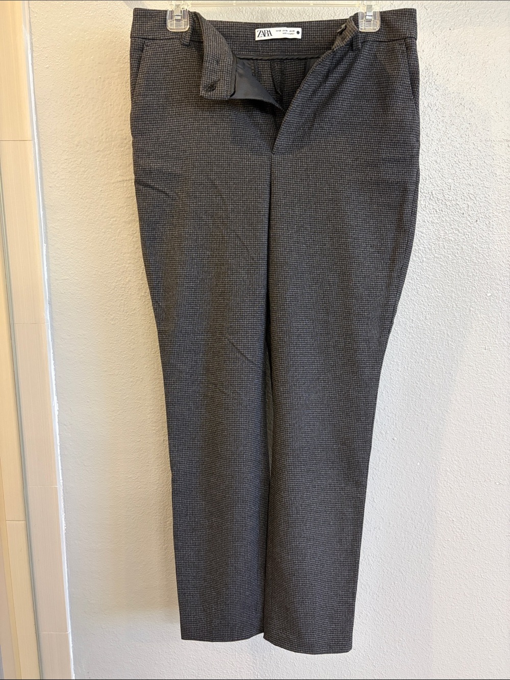 ZARA Women's Charcoal Slim Dress Pants